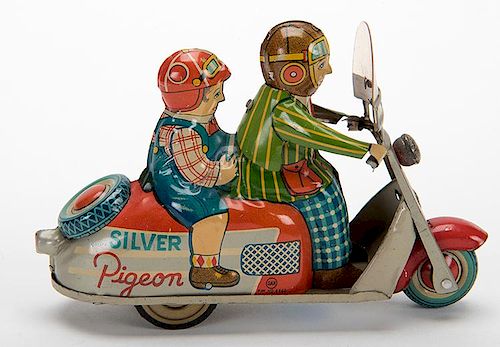 SILVER PIGEON SCOOTERSilver