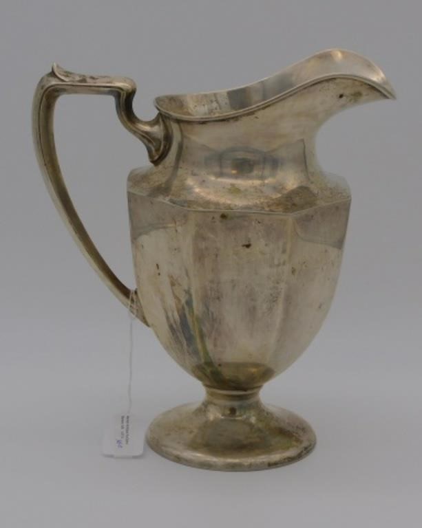 SILVER PITCHER BY FISHER. 20TH
