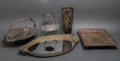 SILVER-PLATE ASSORTMENT & BACC