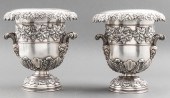 SILVER-PLATE BACCHANALIAN WINE