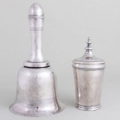 SILVER PLATE BELL FORM COCKTAI