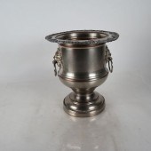SILVER PLATE CAMPAGNA URN WINE