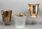 SILVER-PLATE CHAMPAGNE ICE BUC