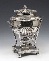 SILVER PLATE COFFEE SAMOVAR/UR
