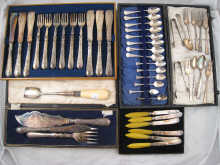 Silver plate including an ivory