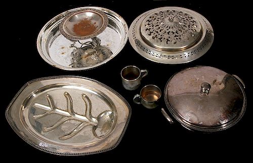 SILVER-PLATE LOTSeven