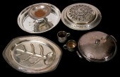 SILVER-PLATE LOTSeven silver-p