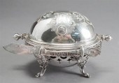 SILVER PLATE 'MEDALLION' BUTTE