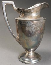 SILVER PLATE PITCHER, ENTREE D