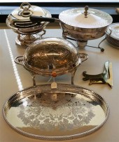 SILVER PLATE REVOLVING TOP SUP
