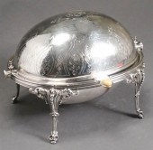 SILVER PLATE REVOLVING TOP SUP