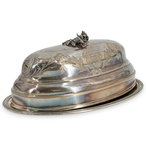 SILVER PLATE SERVING