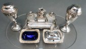SILVER PLATE TABLE ARTICLES IN