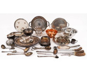 SILVER PLATE TABLEWARE<br>Larg