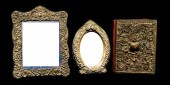 SILVER-PLATE: THREE PIECES OF