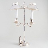 SILVER PLATE TWO-LIGHT BOUILLO