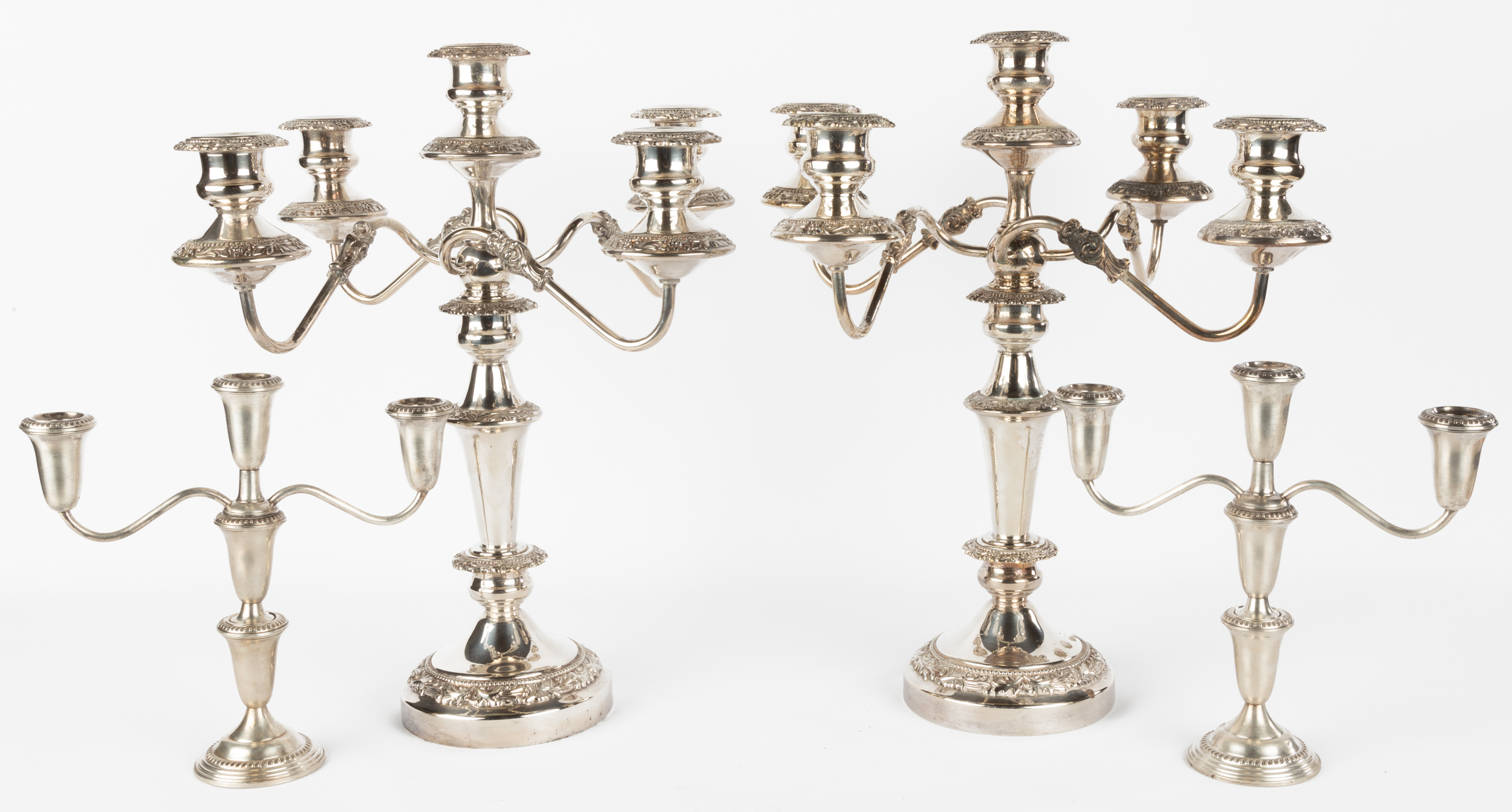 SILVER PLATE & WEIGHTED SILVER