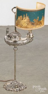 SILVER PLATED ALADDIN TYPE GAS