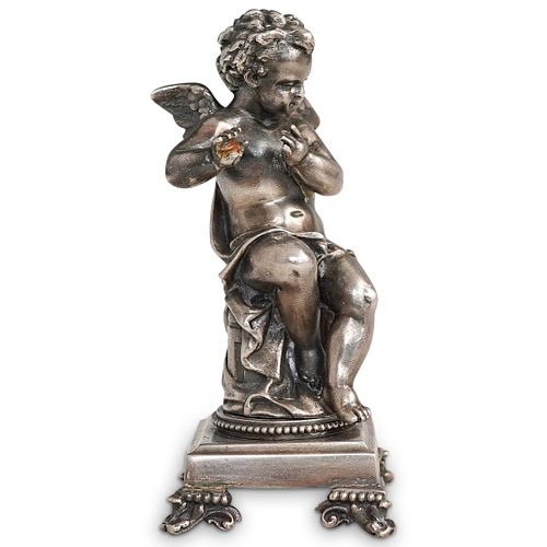 SILVER PLATED CHERUB