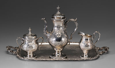 Silver-Plated Coffee Service