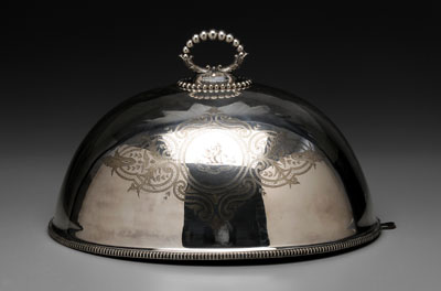 Silver-Plated Domed Meat Cover