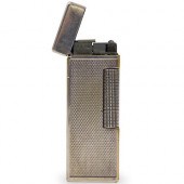 SILVER PLATED DUNHILL LIGHTERD