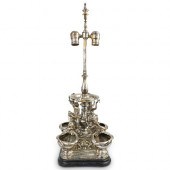 SILVER PLATED FIGURAL FLORENTI