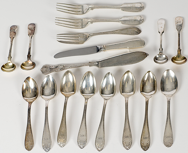 Silver Plated Flatware English