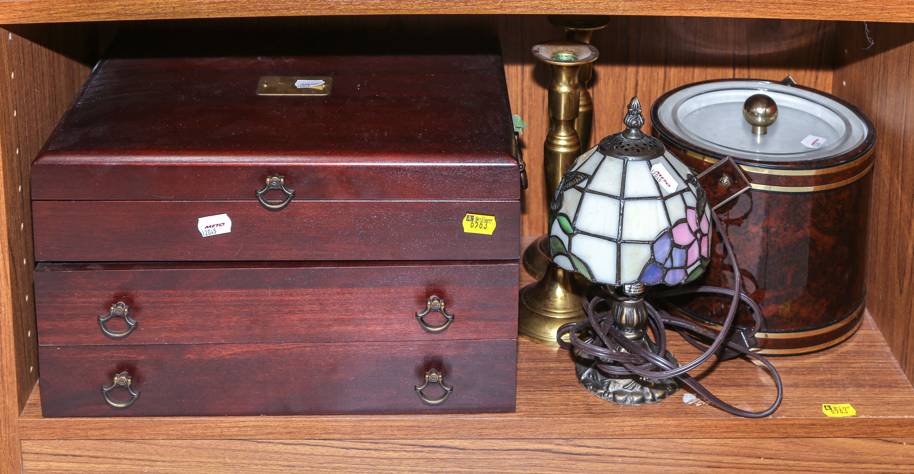 SILVER-PLATED FLATWARE & OTHER