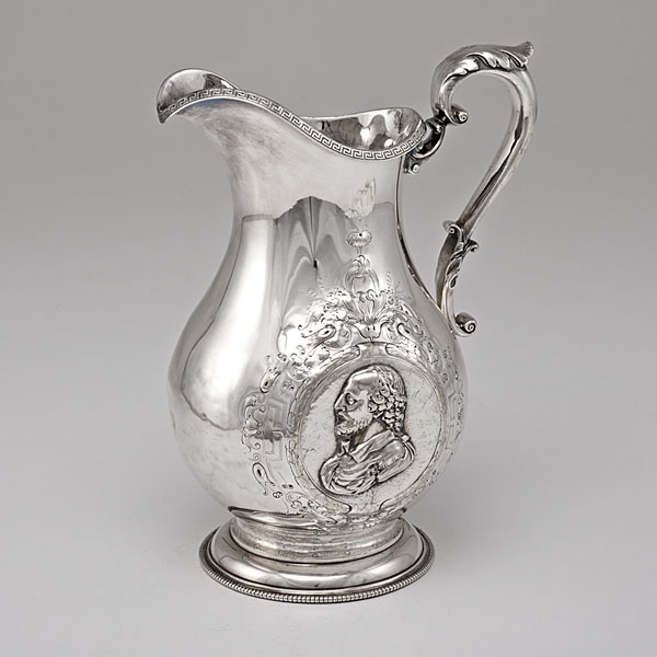 Silver-Plated Pitcher A