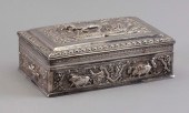 SILVER PLATED PRESENTATION BOX