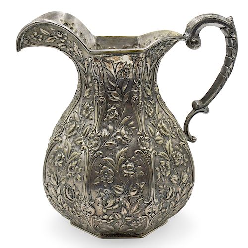 SILVER PLATED REPOUSSE