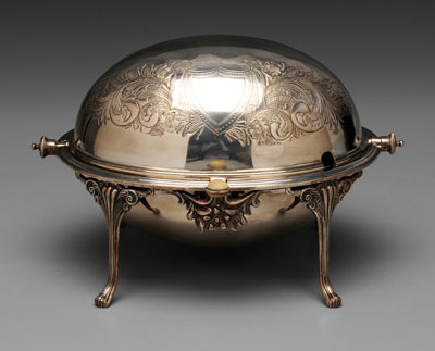 Silver-Plated Revolving Server