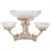 SILVER PLATED TAZZA CENTERPIEC