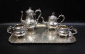SILVER PLATED TEA AND COFFEE S