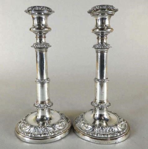SILVER PLATED TELESCOPIC