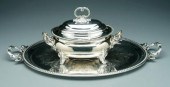 Silver plated tray, entr&eacut