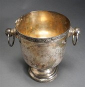 SILVER PLATED TWO-HANDLE CHAMP