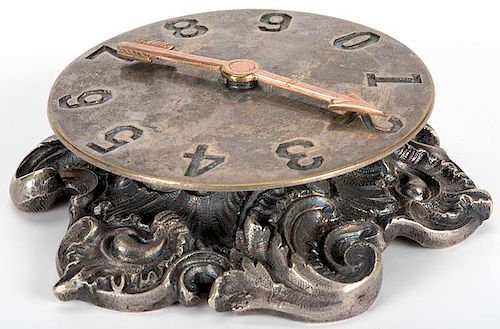 SILVER PLATED WHIST MARKER WITH