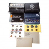 SILVER PROOF SETS & SILVER MIN