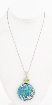 SILVER RECONSTITUTED TURQUOISE