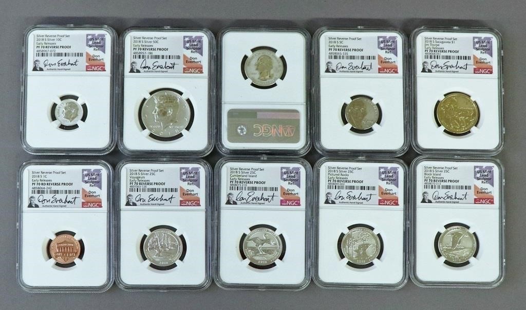 Silver Reverse Proof set, 2018