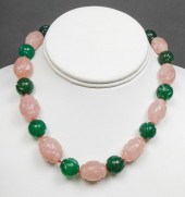 SILVER ROSE QUARTZ CHALCEDONY