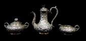 SILVER: S. KIRK AND SON THREE-