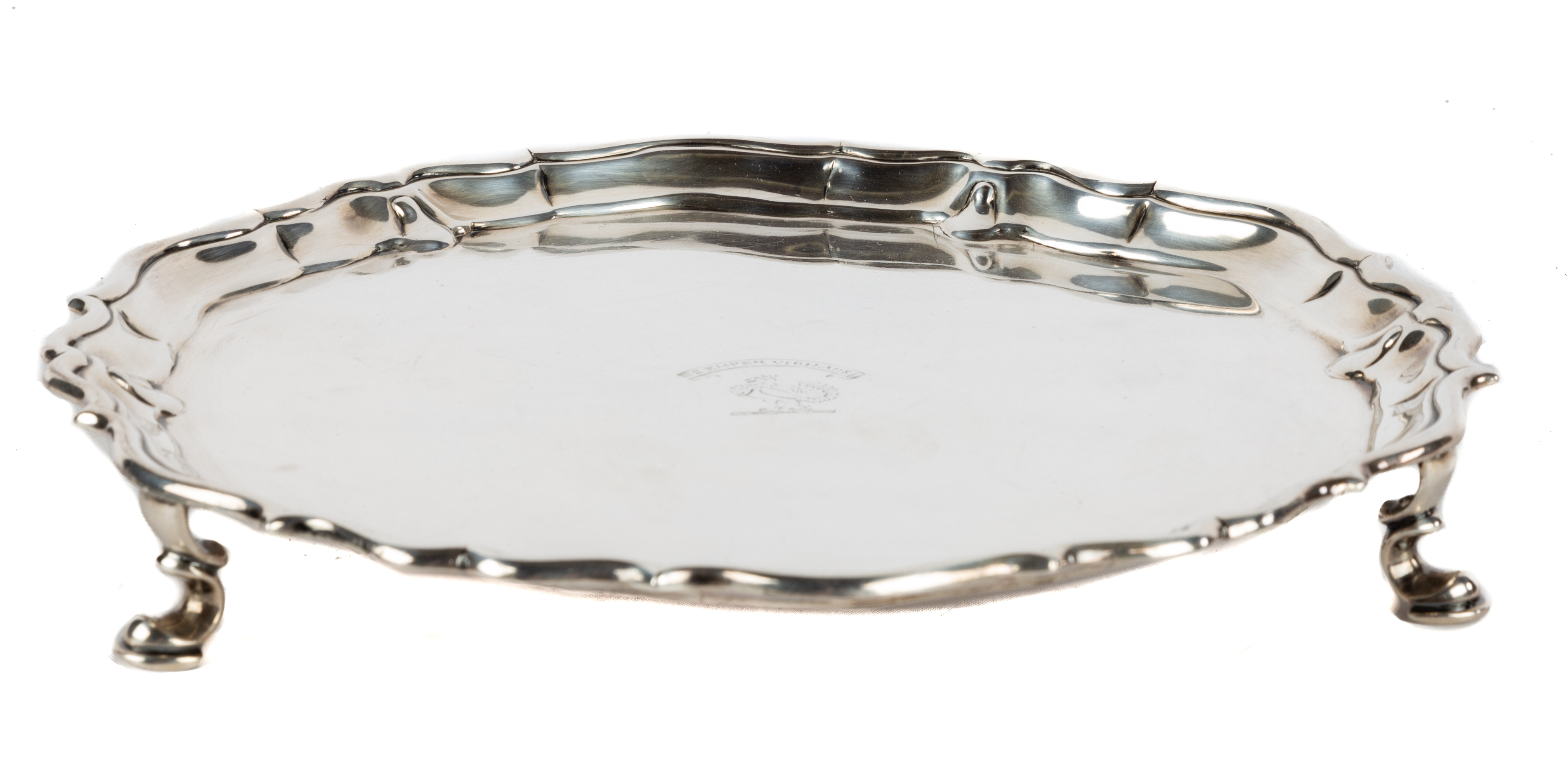 SILVER SALVER, ROBERT ABERCROMBY