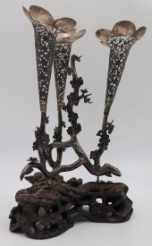 SILVER. SIGNED CHINESE EXPORT