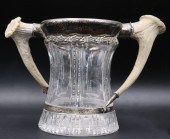SILVER. SILVER MOUNTED CUT GLA