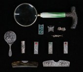 SILVER & SILVERPLATE JEWELRY &