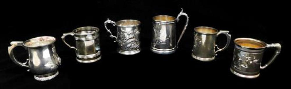 SILVER: SIX 19TH C. WOOD & HUGHES