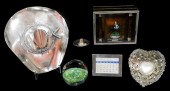 SILVER: SIX DESK TOP ACCESSORI